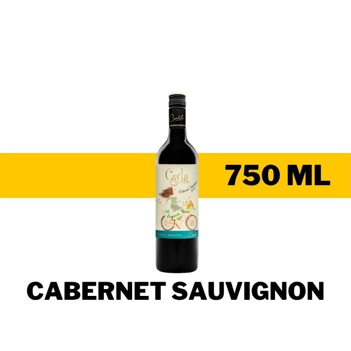 V.T.A. CARLA CARELLI ORGÁNICO CABERNET SAUVIGNON 750 ML