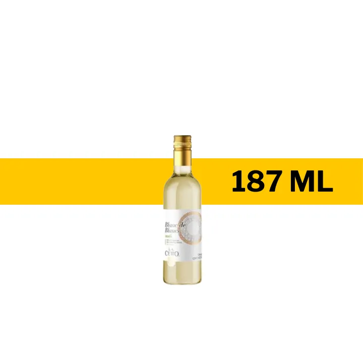 MINI V.B.M. L.A. CETTO BLANC DE BLANCS 187 ML