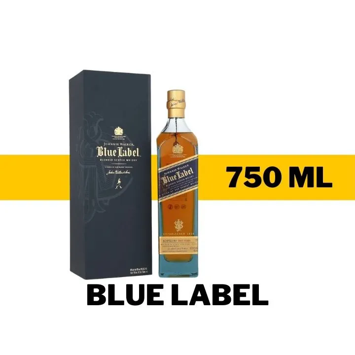 WHISKY JOHNNIE WALKER BLUE LABEL 750 ML