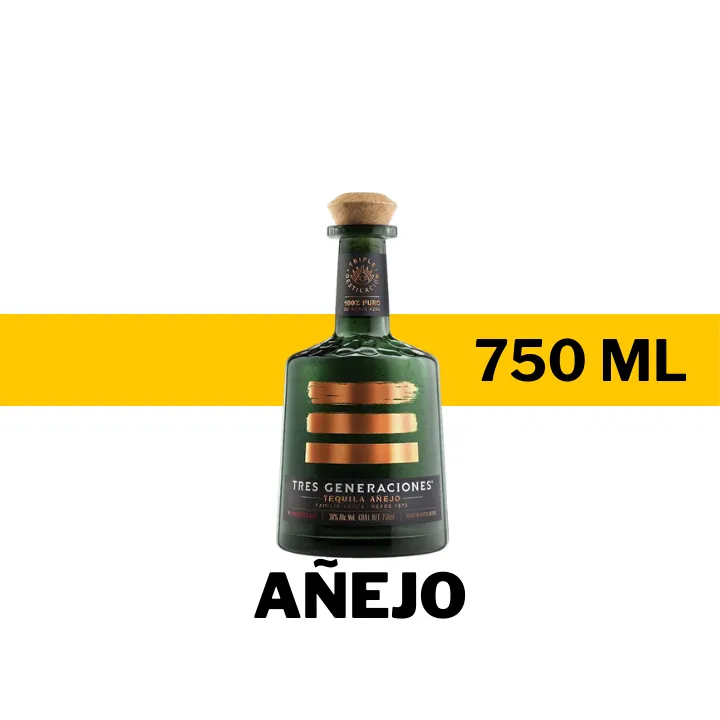 TEQUILA TRES GENERACIONES AÑEJO 750 ML