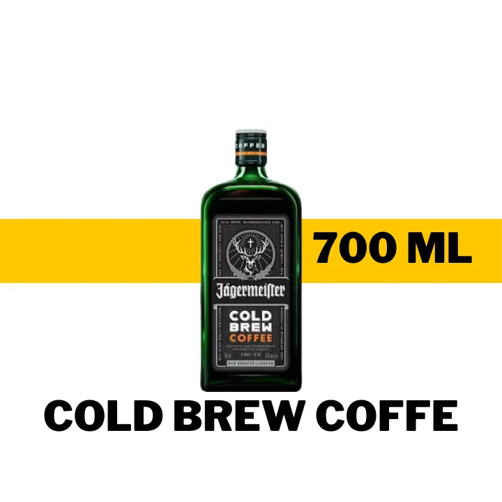 LICOR JAGERMEISTER COLD BREW COFFEE 700 ML