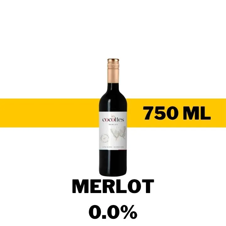 SA V.T.F. LES COCOTTES MERLOT 0.0% 750 ML