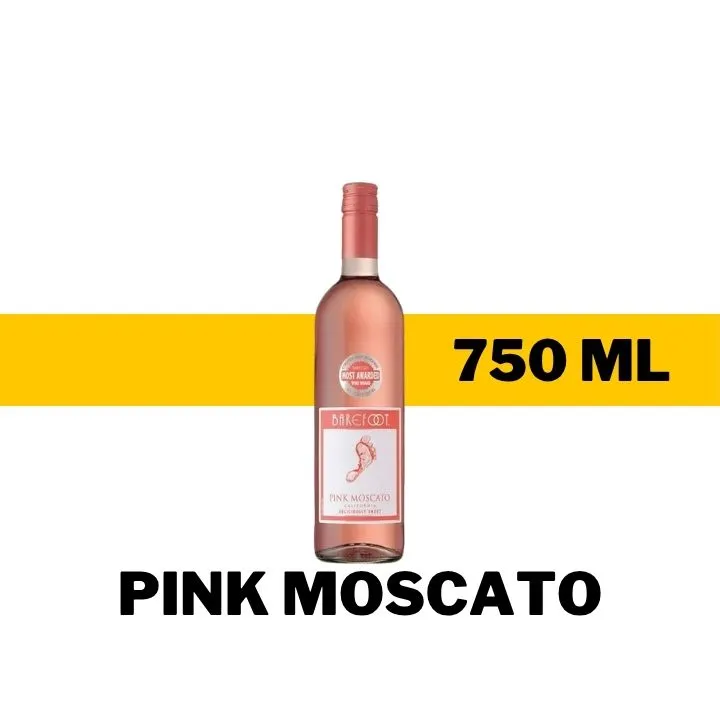 V.R.U. BAREFOOT PINK MOSCATO 750 ML
