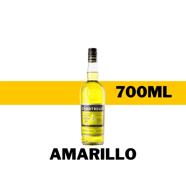 LICOR CHARTREUSE AMARILLO 700 ML