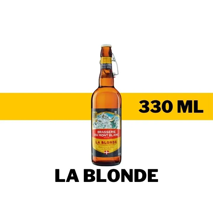 CERVEZA IMP MONT BLANC LA BLONDE 330 ML