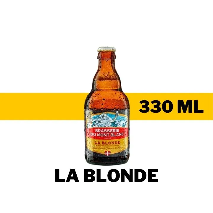 CERVEZA IMP MONT BLANC LA BLONDE 330 ML
