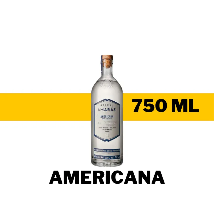 MEZCAL AMARAS AMERICANA 750 ML
