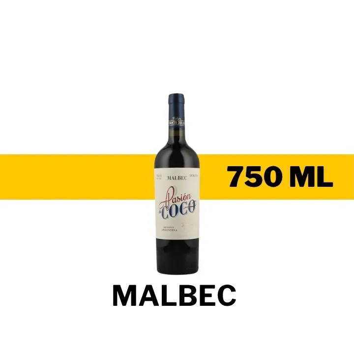 V.T.A. PASION DE COCO MALBEC 750 ML