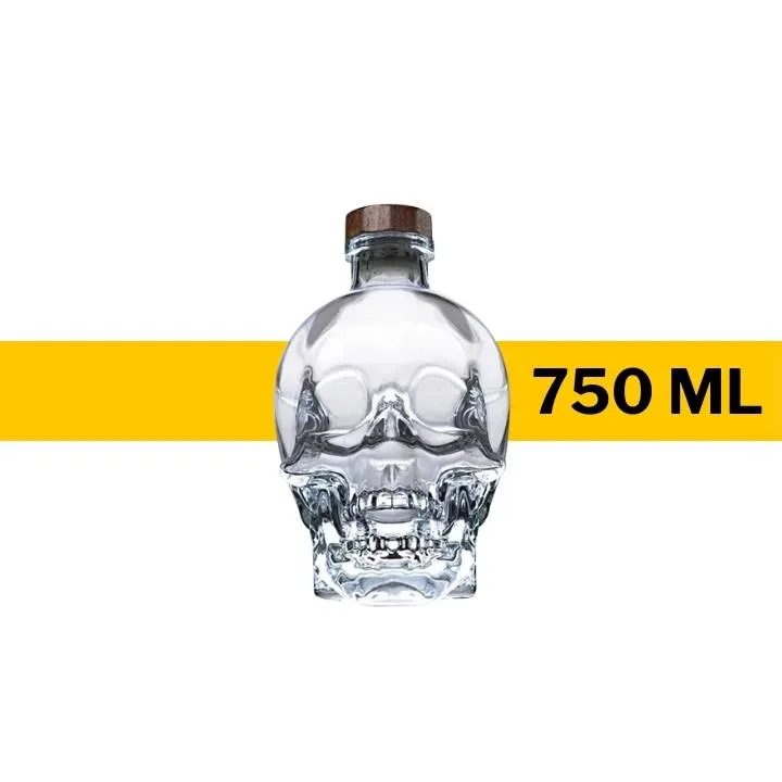 VODKA CRYSTAL HEAD 750 ML