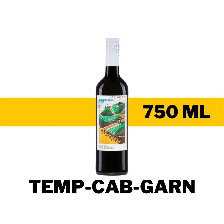 V.T.E. MAS LA ROCA TEMP-CAB-GARN 750 ML
