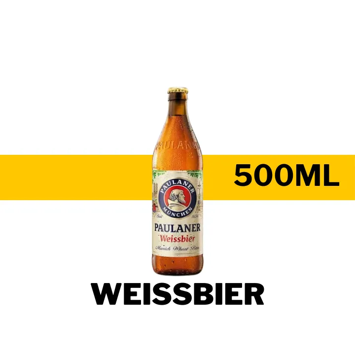 CERVEZA IMP PAULANER WEISSBIER 500 ML