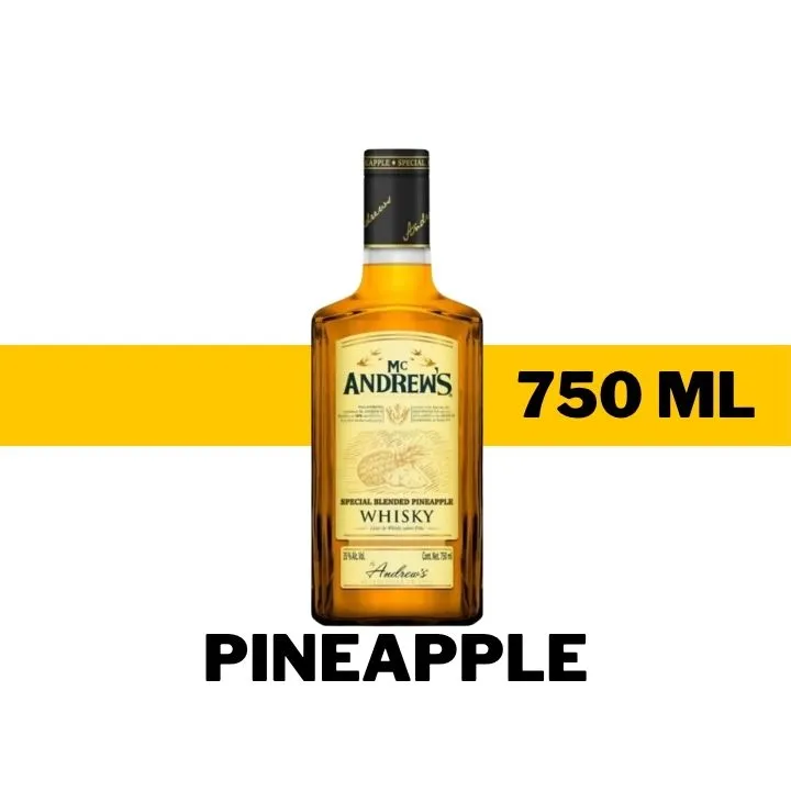 WHISKY MC ANDREWS PINEAPPLE 750 ML