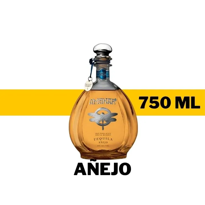 TEQUILA AMBHAR AÑEJO 750 ML
