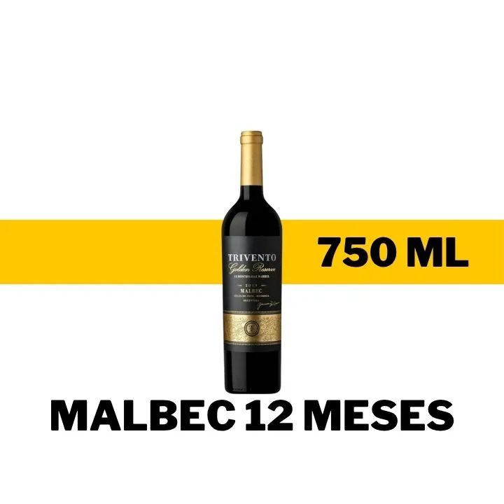 V.T.A. TRIVENTO MALBEC 12 MESES 750 ML