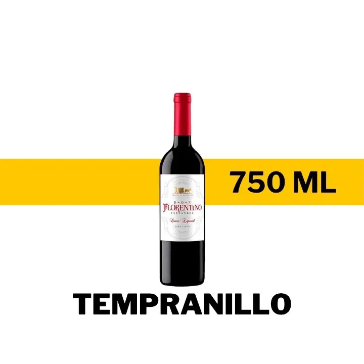 V.T.E. DON FLORENTINO TEMPRANILLO 750 ML