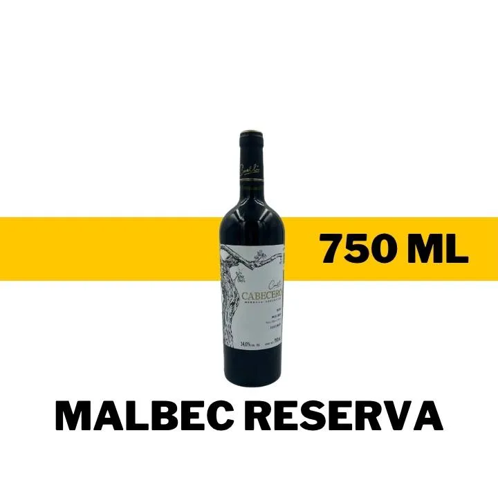 V.T.A. CARELLI CABECERO MALBEC RESERVA 750 ML