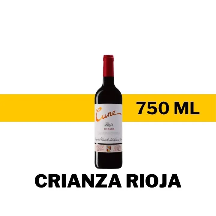 V.T.E. CUNE ENSAMBLE CRIANZA RIOJA 750 ML