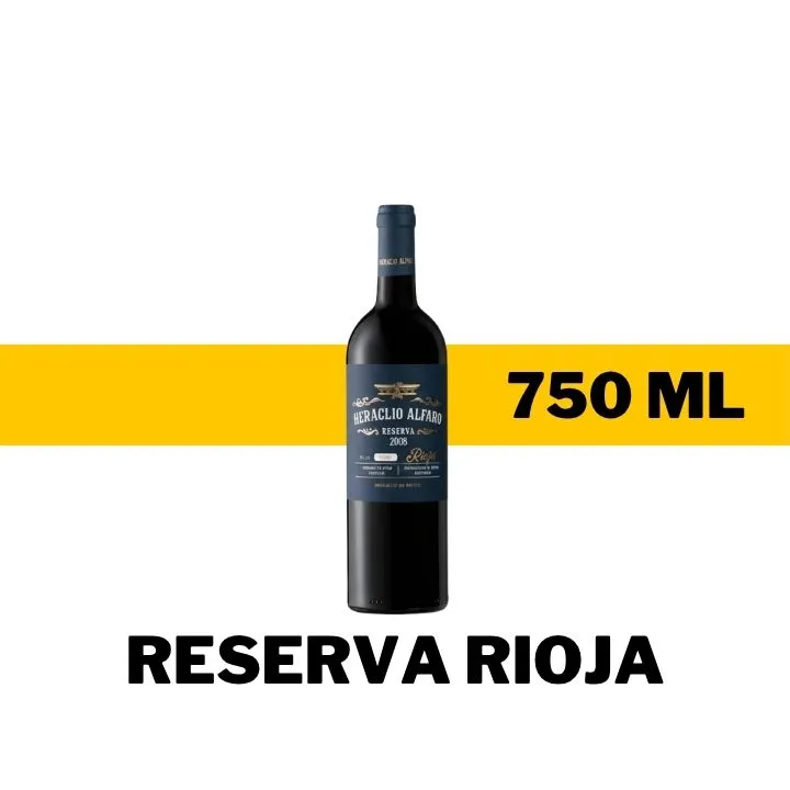 V.T.E. HERACLIO ALFARO RESERVA 750 ML - RIOJA