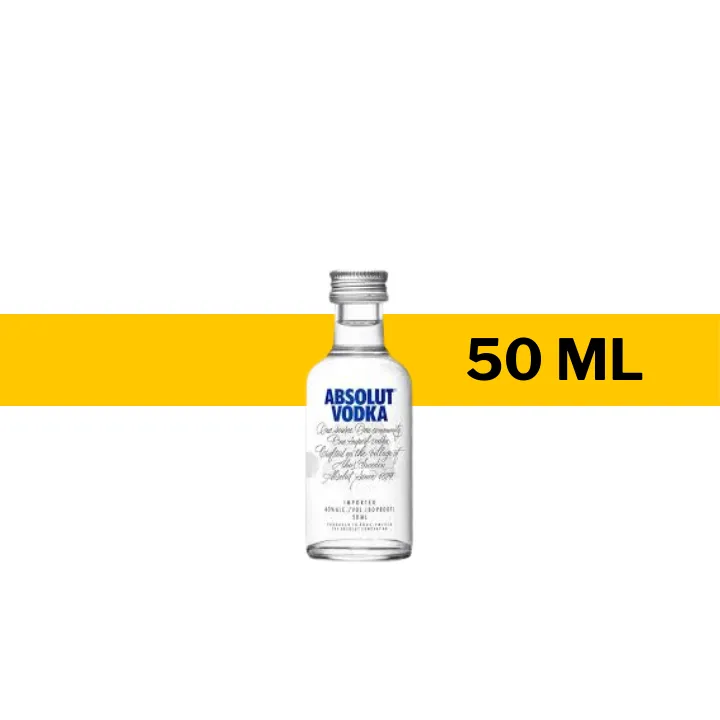 MINI VODKA ABSOLUT 50 ML