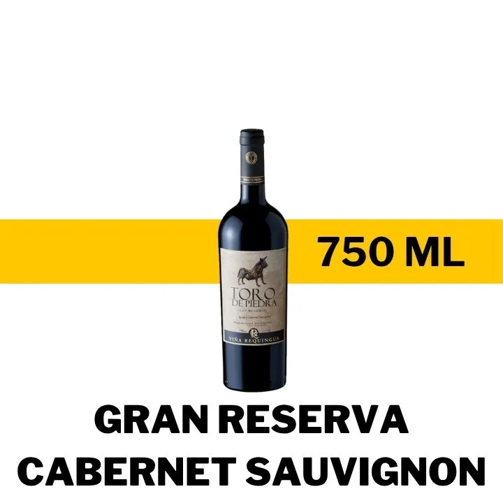 V.T.C. TORO DE PIEDRA GRAN RVA CABERNET SAUVIGNON 750 ML