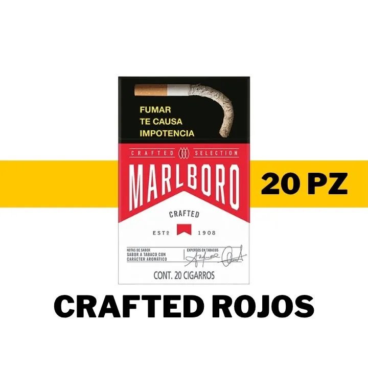 CIG MARLBORO CRAFTED ROJOS 20's