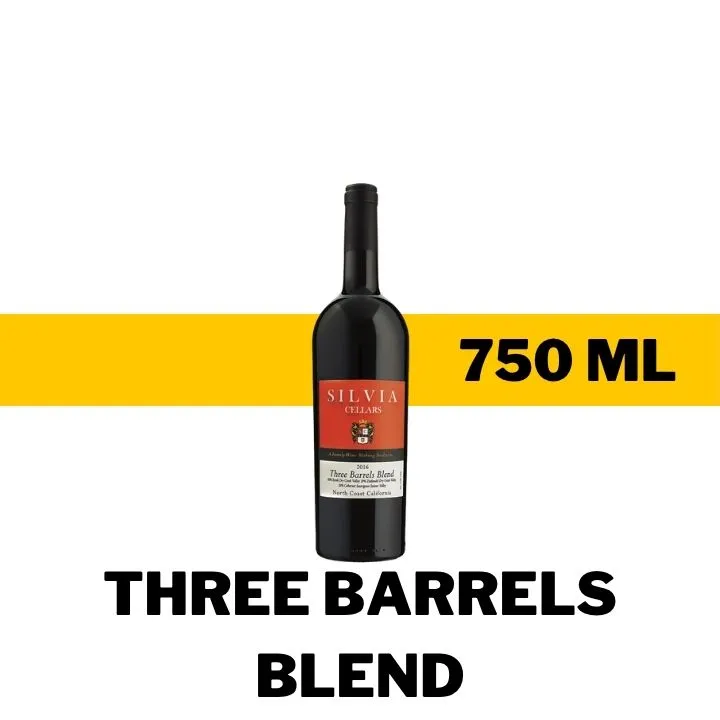 V.T.U. SILVIA CELLARS THREE BARRELS BLEND 750 ML