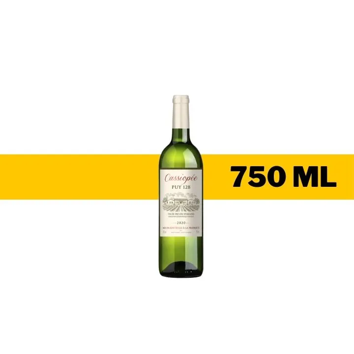 V.B.F. CASSIOPE PUY 128 BLANC 750 ML