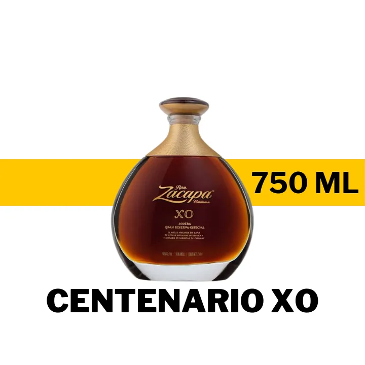 RON ZACAPA CENTENARIO XO 750 ML