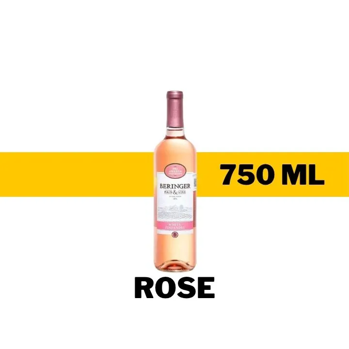 V.R.U. BERINGER ROSE 750 ML
