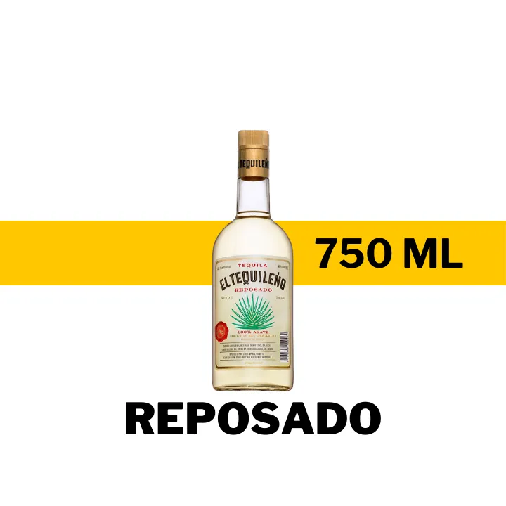 TEQUILA EL TEQUILEÑO REPOSADO 750 ML