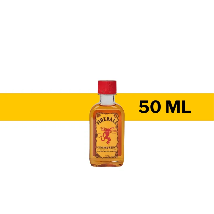 MINI WHISKY FIREBALL CINNAMON 50 ML