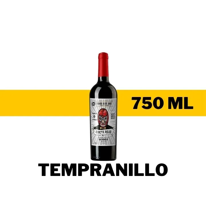 V.T.M. RIBETE ROJO TEMPRANILLO 750 ML