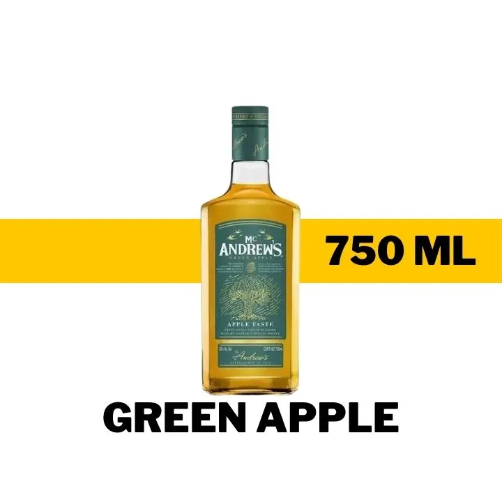 WHISKY MC ANDREWS GREEN APPLE 750 ML