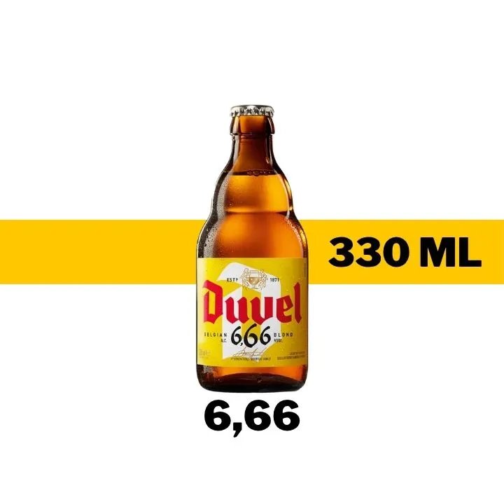 CERVEZA IMP DUVEL 6,66 330 ML