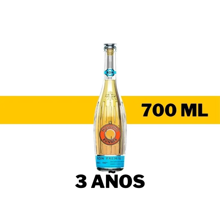 RON MOSQUITO RUNNER 3 AÑOS 700 ML