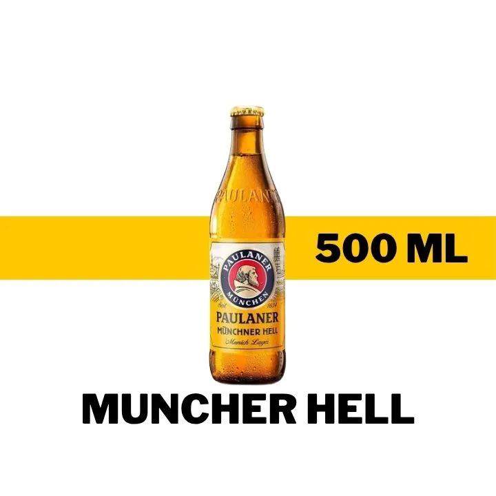 CERVEZA IMP PAULANER MUNCHER HELL 500 ML