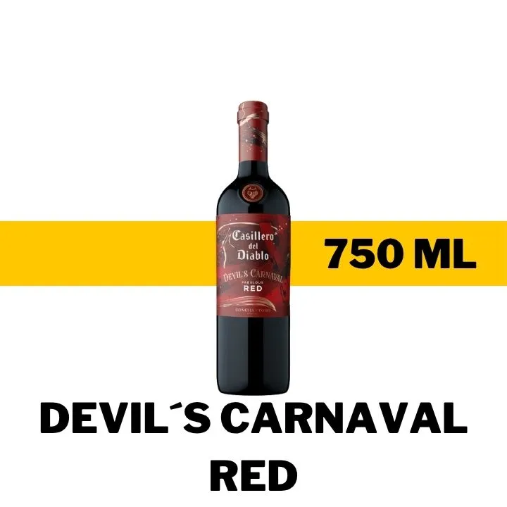 V.T.C. CASILLERO DEL DIABLO DEVILS CARNAVAL RED 750 ML