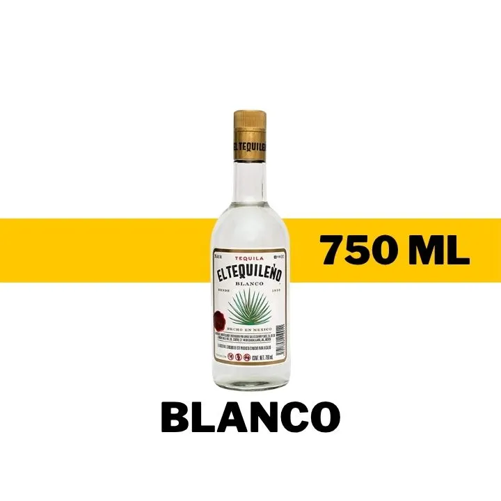 TEQUILA EL TEQUILEÑO BLANCO 750 ML