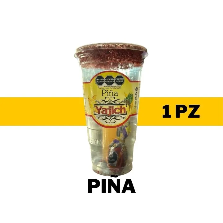CO VASO YAJICH PIÑA 1 PZ