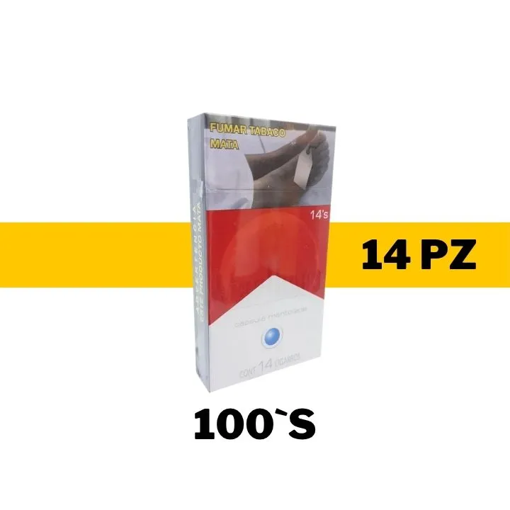 CIG MARLBORO ROJOS 100's 14 PZS