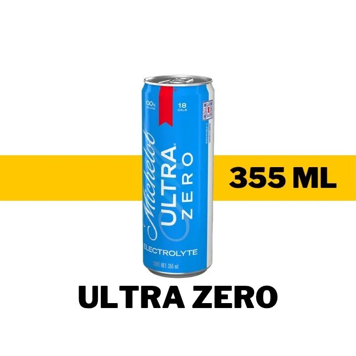 CERVEZA MICHELOB ULTRA CERO 355 ML - LATA