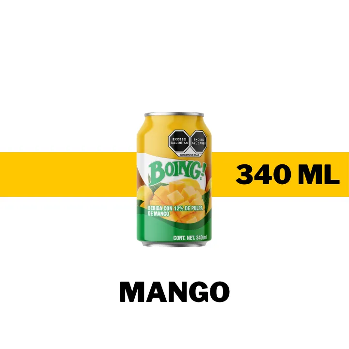 JUGO BOING MANGO 340 ML - LATA