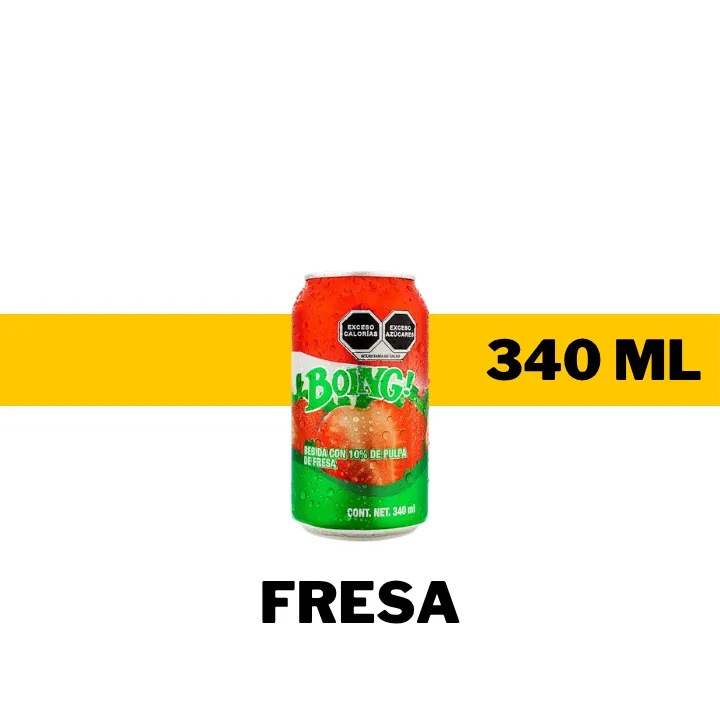 JUGO BOING FRESA 340 ML - LATA