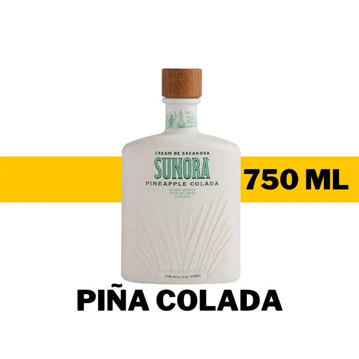 CREMA BACANORA SUNORA PIÑA COLADA 750 ML