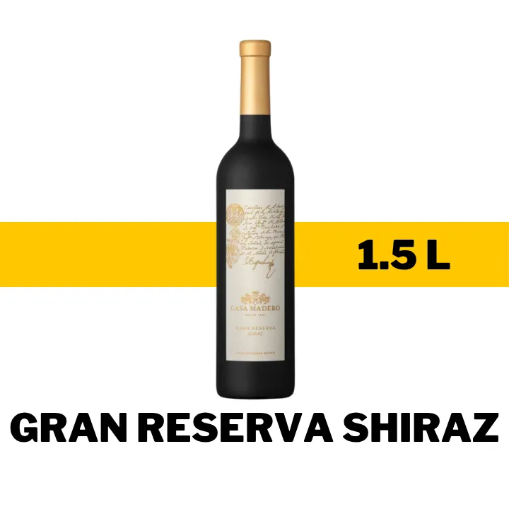 V.T.M. CASA MADERO GRAN RESERVA SHIRAZ 1.5 L